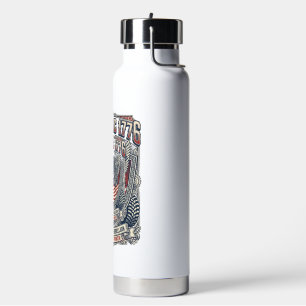 Botella De Agua Patriótico 1776 Camión Monstruo Fuera de Carretera