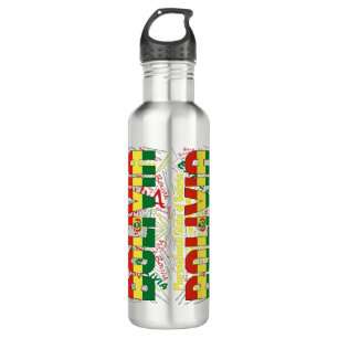 Botella De Agua Patriótico de Bandera de Bolivia