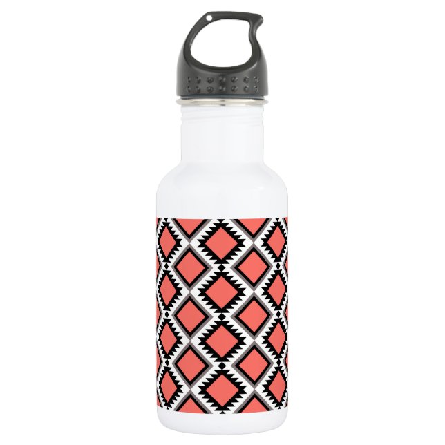Botella De Agua Patrón azteca (Anverso)
