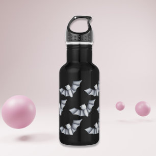 Botella De Agua Patrón Bat