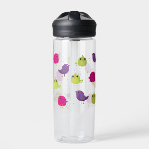 Botella De Agua Patrón de aves