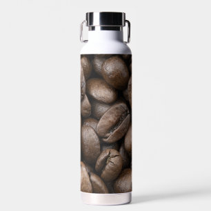 Botella De Agua Patrón de café