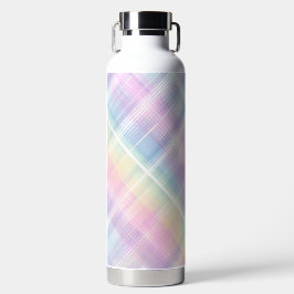 BOTELLA DE AGUA PATRON DE CUADROS DE PASCUA PRECIOSOS PASTEL