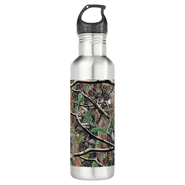 Botella De Agua Patrón de desplazamiento de caza 4 (Anverso)