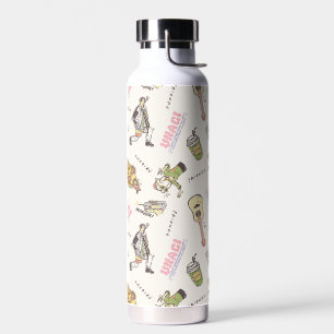 Botella De Agua Patrón de dibujos animados bronceados FRIENDS™