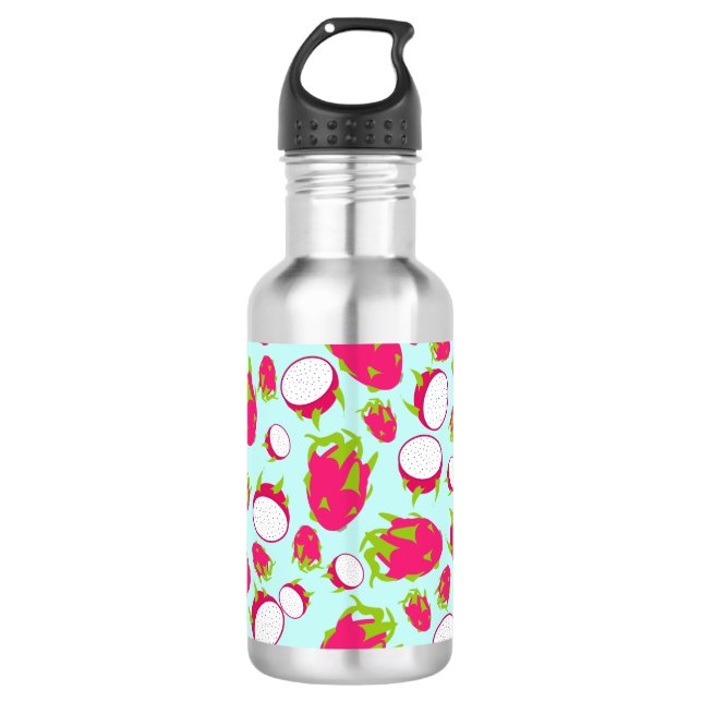 Botella De Agua Patrón de Fruta de Dragón (Anverso)