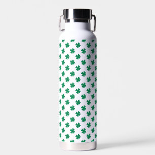 Botella De Agua Patrón de hoja de trébol del día de San Patricio