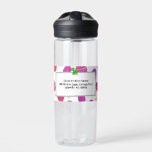 Botella De Agua Patrón de huevo de Pascua Jugativo Pastel Spring B
