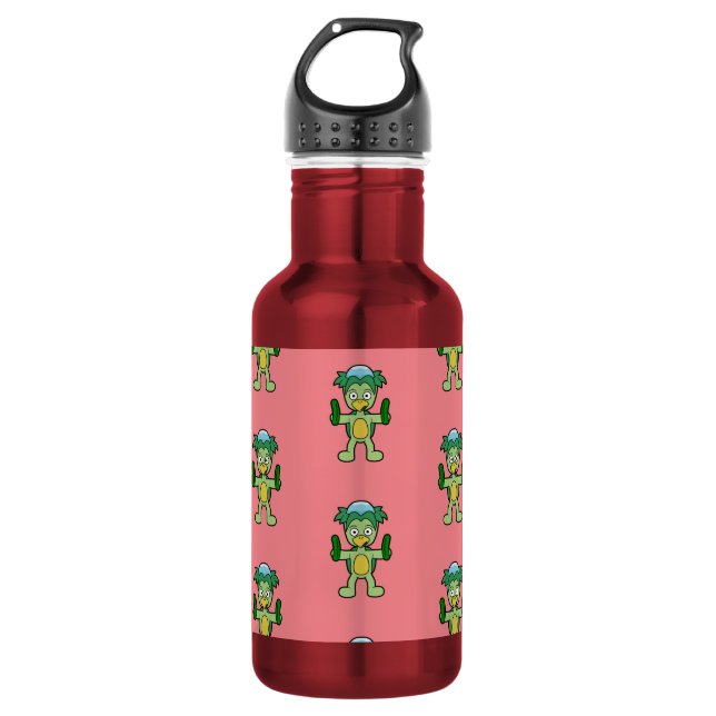 Botella De Agua Patrón de monstruo de Kappa Yokai (Anverso)