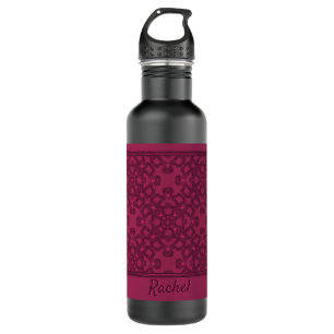 Botella De Agua Patrón de moras personalizado