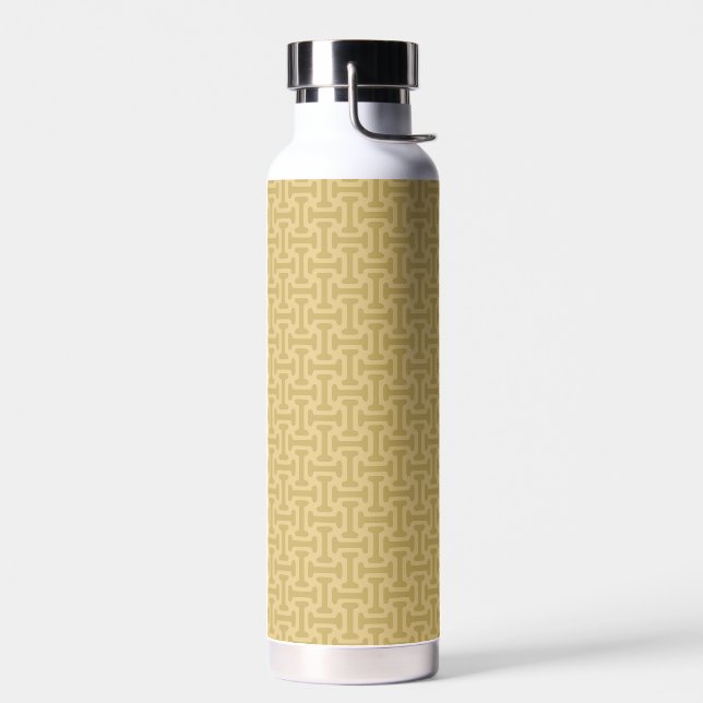 Botella De Agua Patrón de papel de los 60 (Izquierdo)