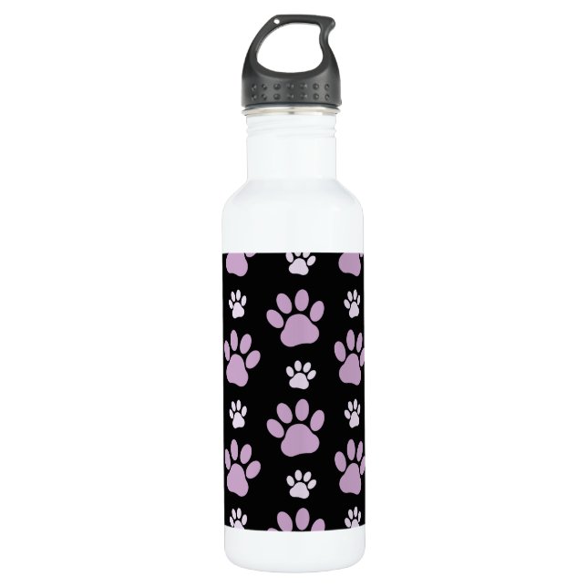 Botella De Agua Patrón De Pasta, Pasta De Lino, Pasta De Perro, Pi (Anverso)