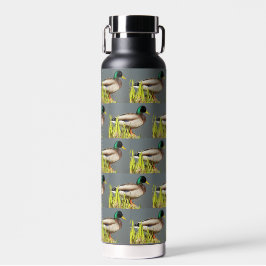 Botella De Agua Patrón de pato silbón macho