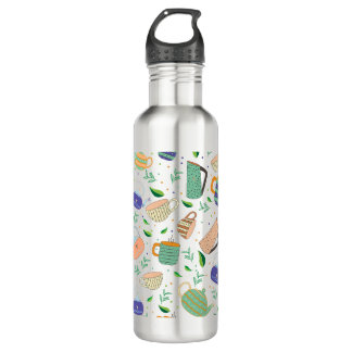 Botella De Agua patrón de té