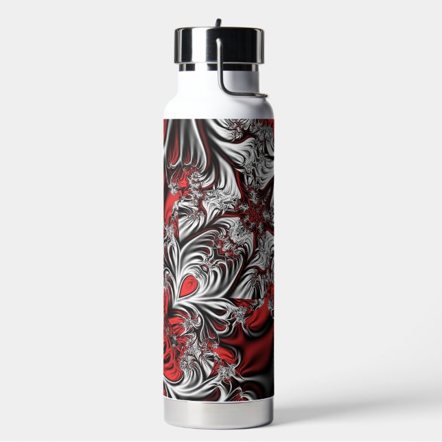 Botella De Agua patrón fractal (Izquierda)