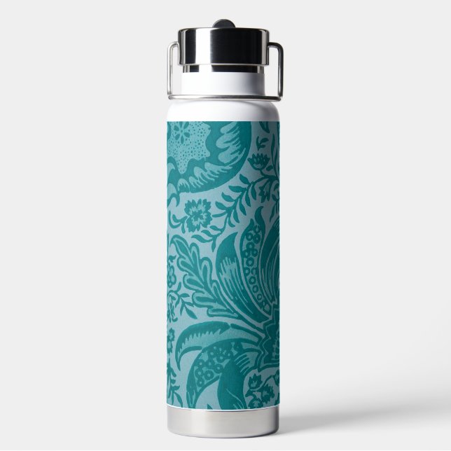 Botella De Agua Patrón Indio, William Morris (Reverso)