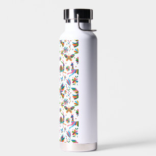 Botella De Agua Patrón luminoso estilo otomano mexicano