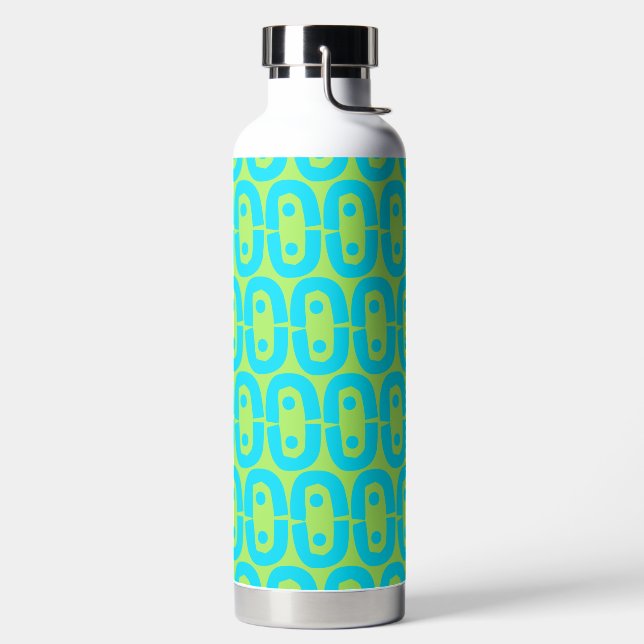 Botella De Agua patrón moderno colorido (Izquierda)