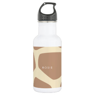 Botella De Agua Patrón moderno de jirafa