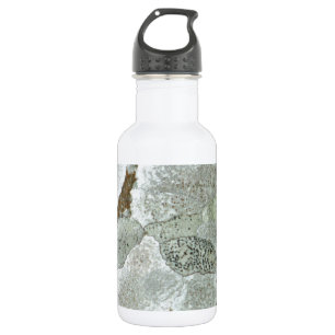 Botella De Agua Patrón natural blanco