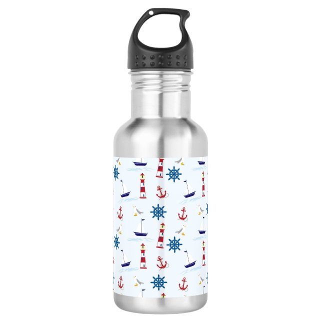 Botella De Agua Patrón náutico (Anverso)