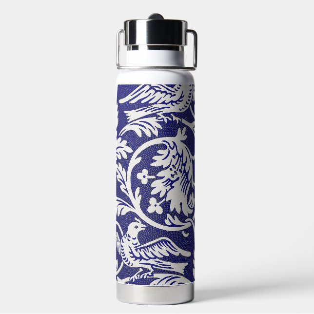 Botella De Agua Patrón Reina Ana, William Morris (Reverso)