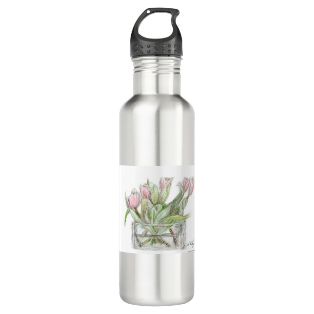 Botella De Agua PAU58 flor 1.tif (Anverso)