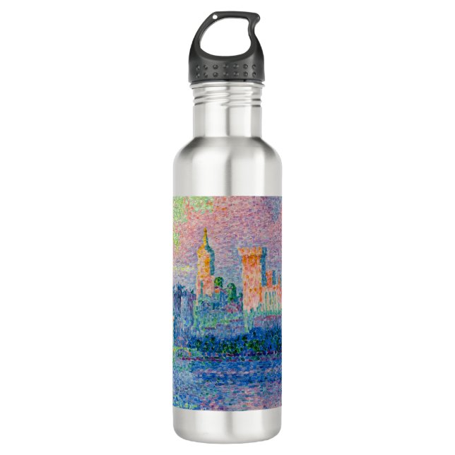 Botella De Agua Paul Signac - El Palacio Papal, Aviñón (Anverso)
