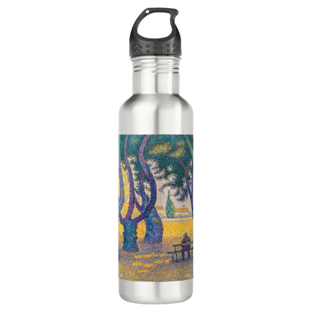 Botella De Agua Paul Signac - Place des Lices, Saint-Tropez (Anverso)