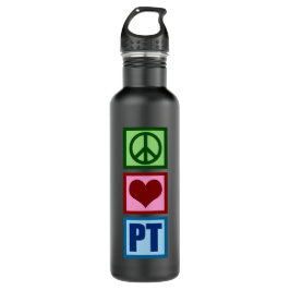 Botella De Agua Paz Amor PT