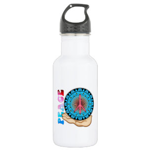 Botella De Agua Paz ~ Sol