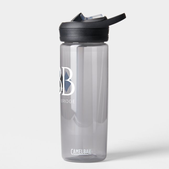 Botella De Agua PBB Water Bottle - Clear Blue (Izquierdo)