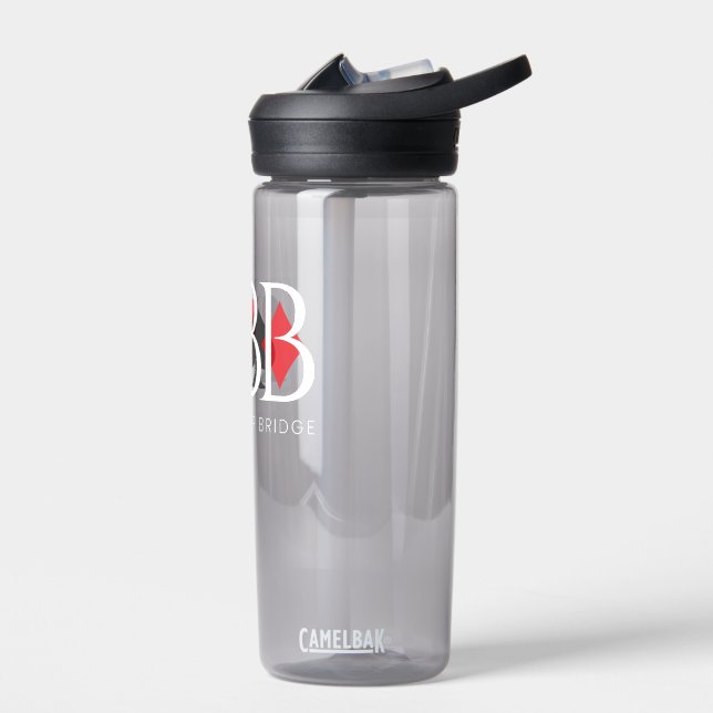 Botella De Agua PBB Water Bottle - Clear Red (Izquierdo)