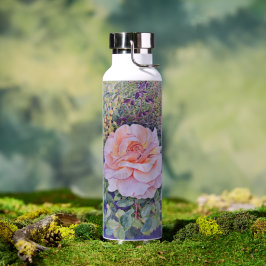 Botella De Agua Peace Rose
