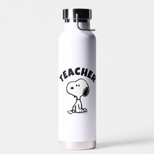 Botella De Agua Peanuts   Snoopy Turns Teacher