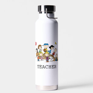 Botella De Agua Peanuts   The Gang Teacher