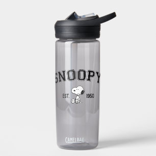 Botella De Agua PEANUTS   Vieja Snoopy - Este. 1950