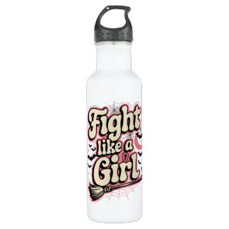 Botella De Agua Pelea como una chica - Empowerment Water Bottle