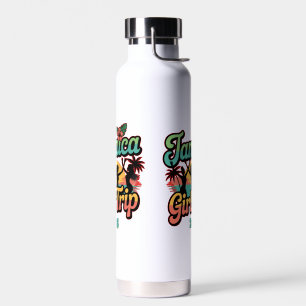 Botella De Agua Película tropical de viajes de Chicas de Jamaica 2