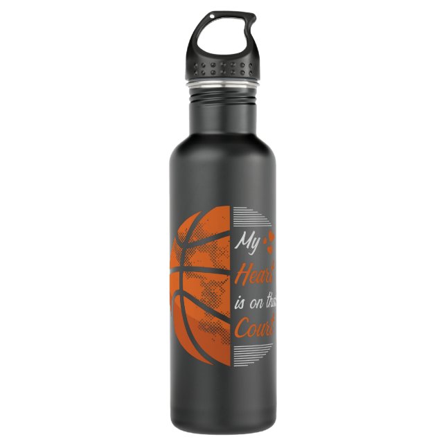 Botella De Agua Pelota de baloncesto (Anverso)