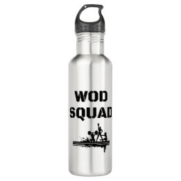 Botella De Agua PELOTÓN de WOD - único Crossfit-Inspirada