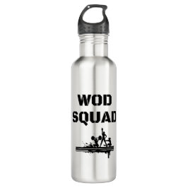Botella De Agua PELOTÓN de WOD - único Crossfit-Inspirada