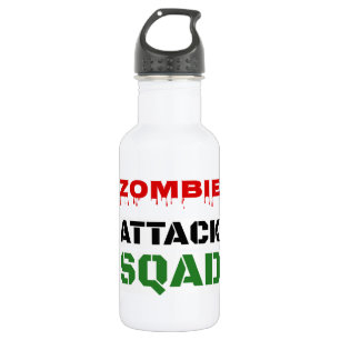 Botella De Agua Pelotón divertido del ataque del zombi
