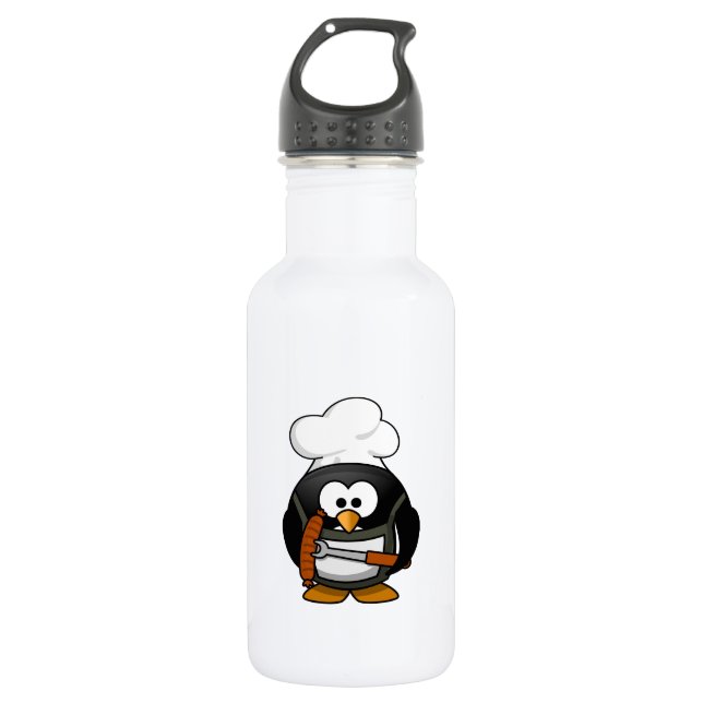 Botella De Agua Penguin Grill (Anverso)