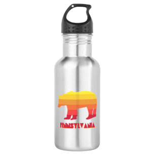 Botella De Agua Pennsylvania Bear