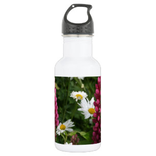 Botella De Agua Pensando En Tus Flores Florales