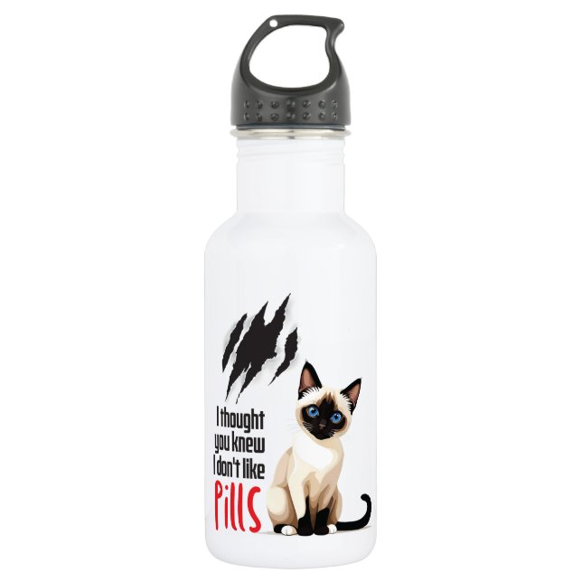 Botella De Agua Pensé que lo sabías (Anverso)