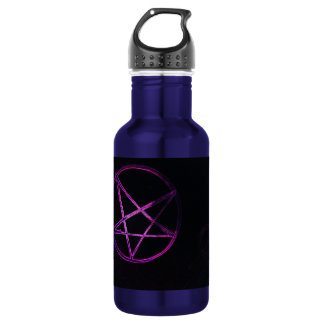 Botella De Agua pentagrama púrpura yaei