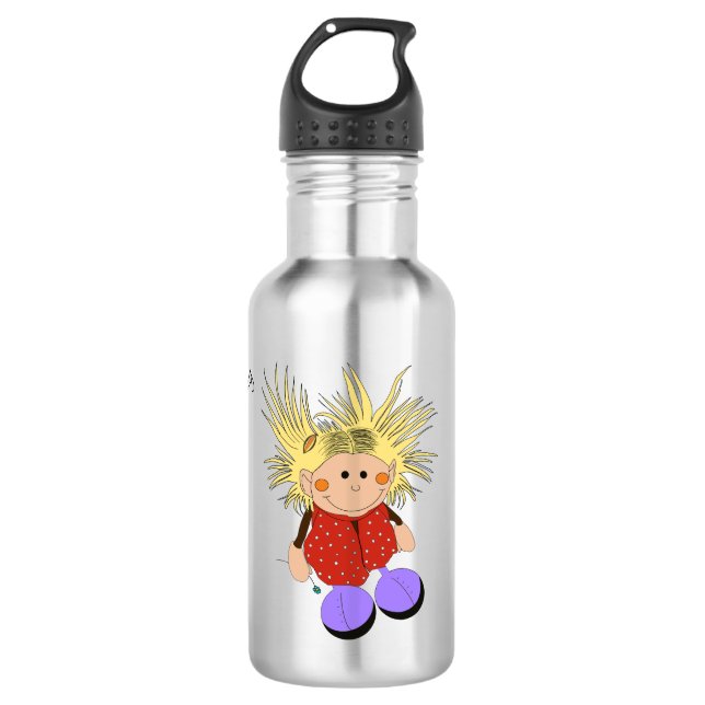 Botella De Agua "Pequeña Bruja" (Anverso)