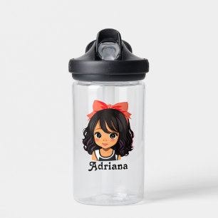 Botella De Agua Pequeño Chica Personalizado hispano personalizado